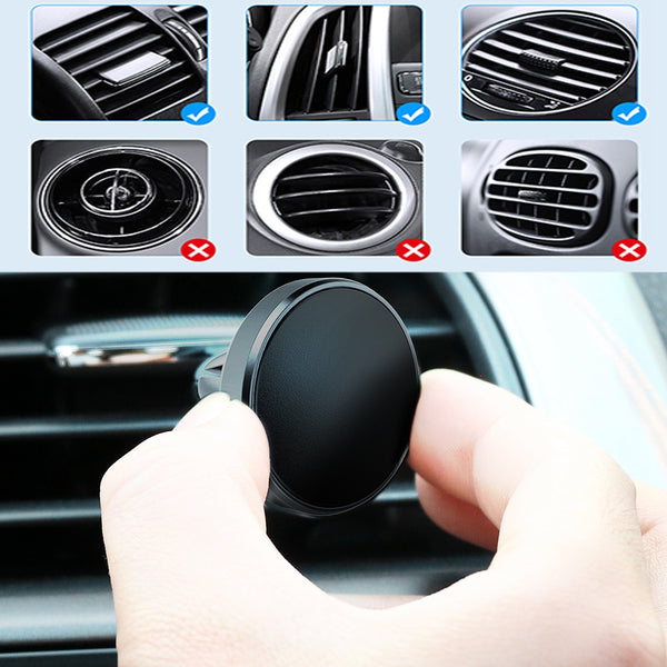 Magnetic Phone Holder For Phone In Car, Air Vent Mount - My Cool Collection