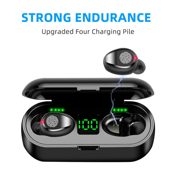 TWS Bluetooth 5.0 Wireless Earphones, Stereo Sport Earbuds headphones - My Cool Collection