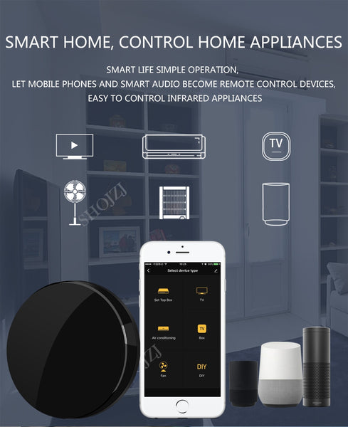 Universal WIFI+IR+RF Intelligent Smart Home Automation compatible for Alexa Google Home - My Cool Collection