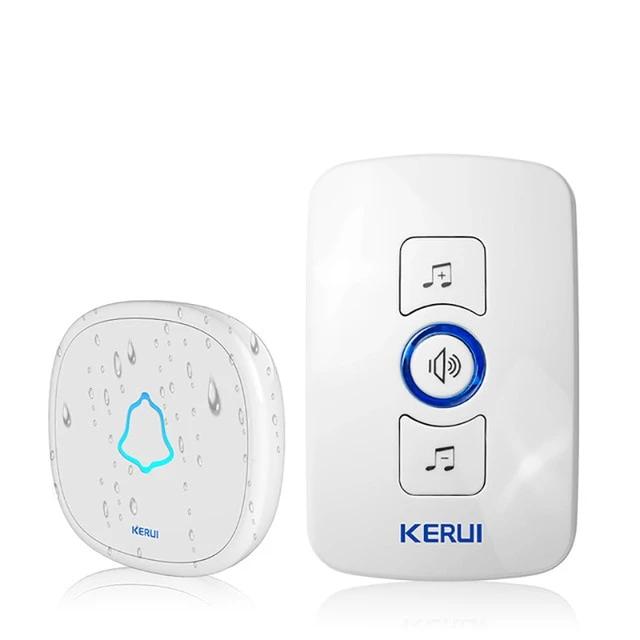 Home Security Welcome Wireless Doorbell Alarm LED light 32 Songs with Waterproof Touch Button - My Cool Collection