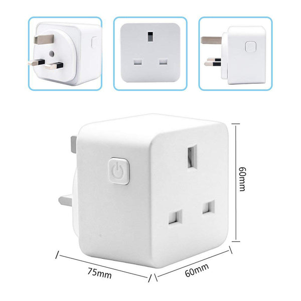 EPULA Smart WiFi Power Socket UK Plug Switch For Google Home - My Cool Collection